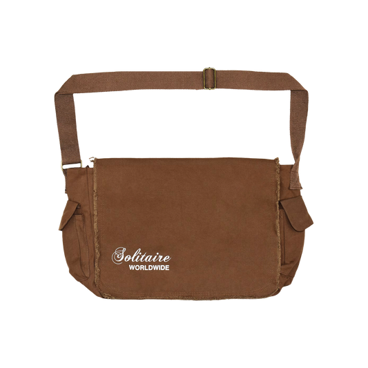 COURIER BAG (BROWN)