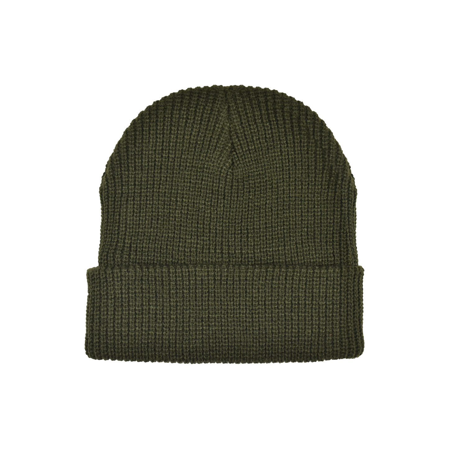 LOGO KNIT BEANIE (OLIVE)