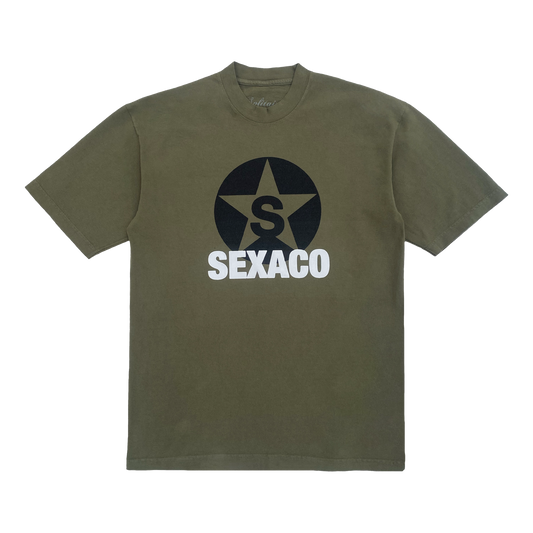 SEXACO TEE (ARMY GREEN)