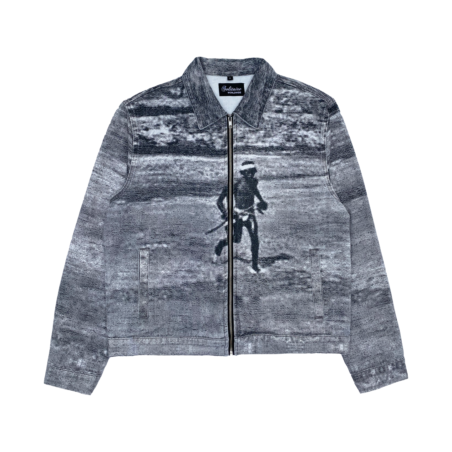 TRIBAL DENIM JACKET