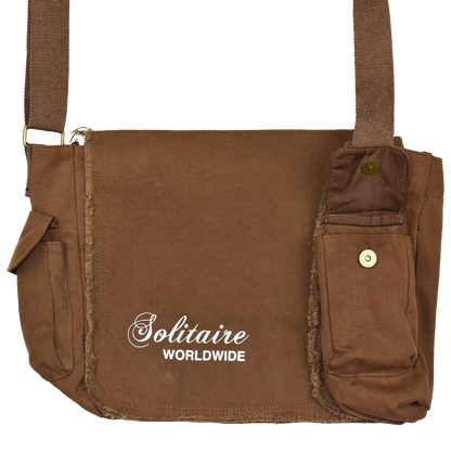 COURIER BAG (BROWN)