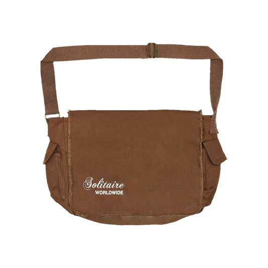 COURIER BAG (BROWN)