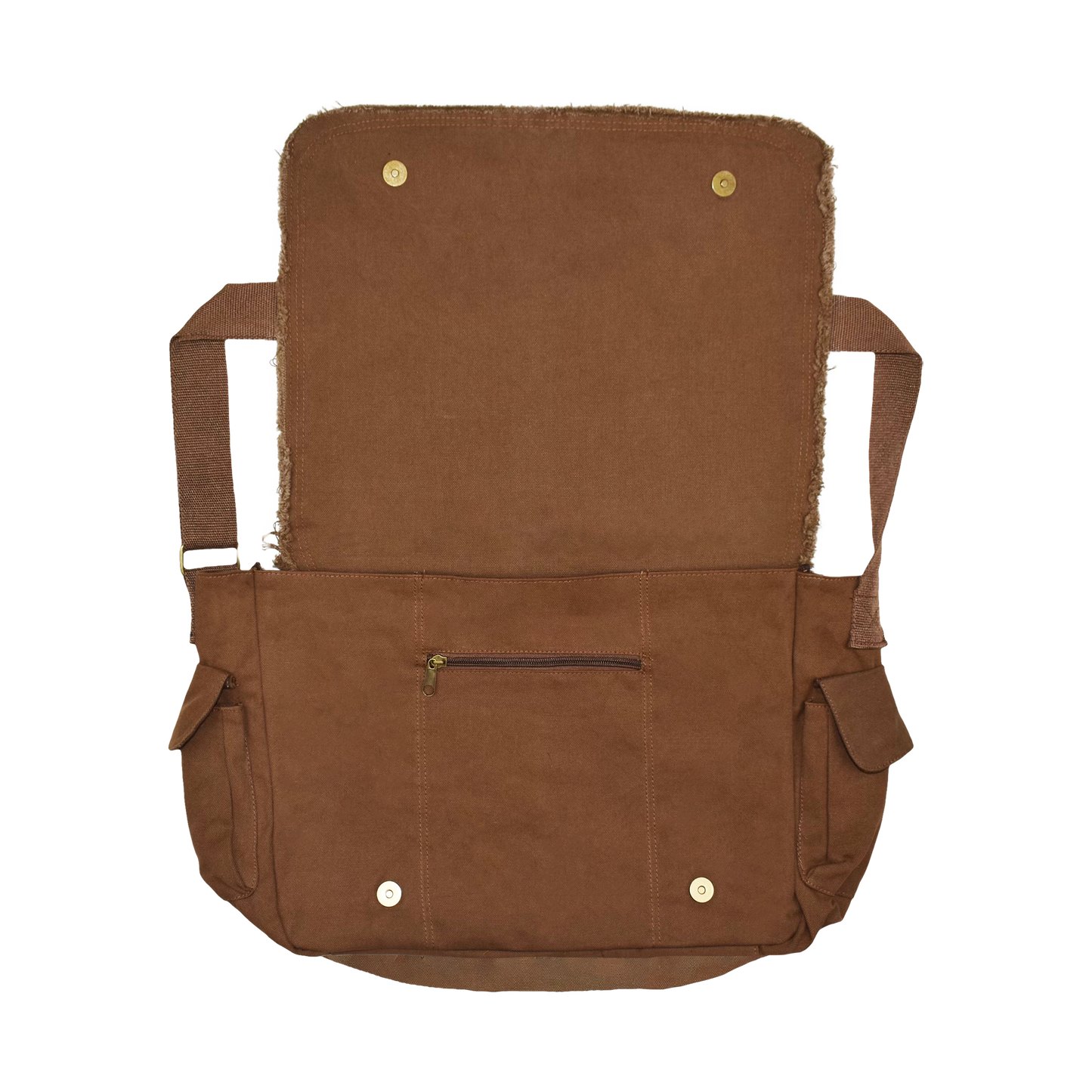 COURIER BAG (BROWN)