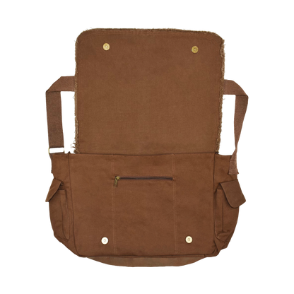 COURIER BAG (BROWN)