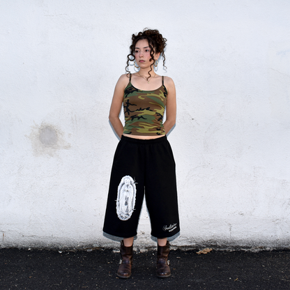MOTHER BAGGY SWEATSHORTS