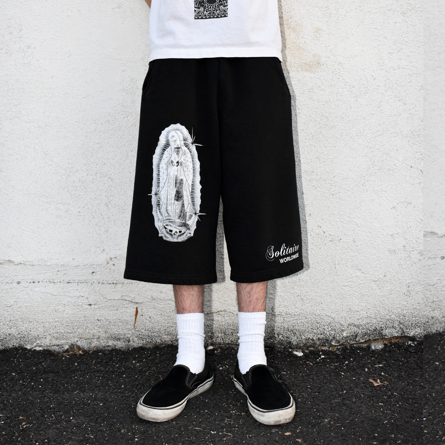 MOTHER BAGGY SWEATSHORTS