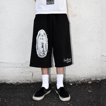MOTHER BAGGY SWEATSHORTS