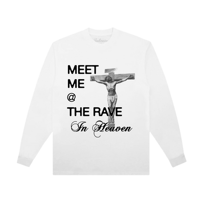 RAVE L/S TEE (WHITE)